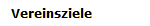 Vereinsziele